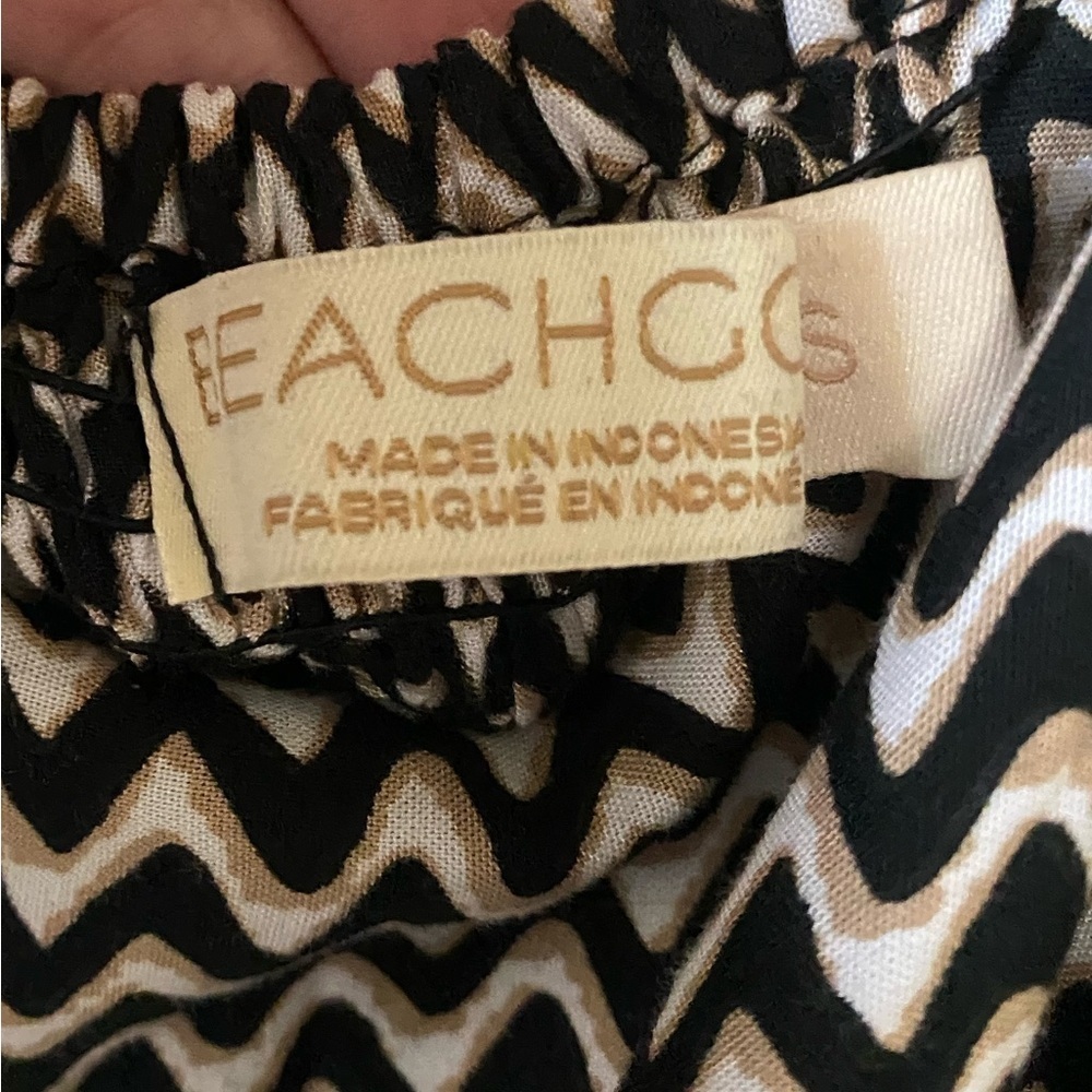Anthropologie Beachgold Womens Size Small Tiered Maxi Dress Tassels - Picture 7 of 7